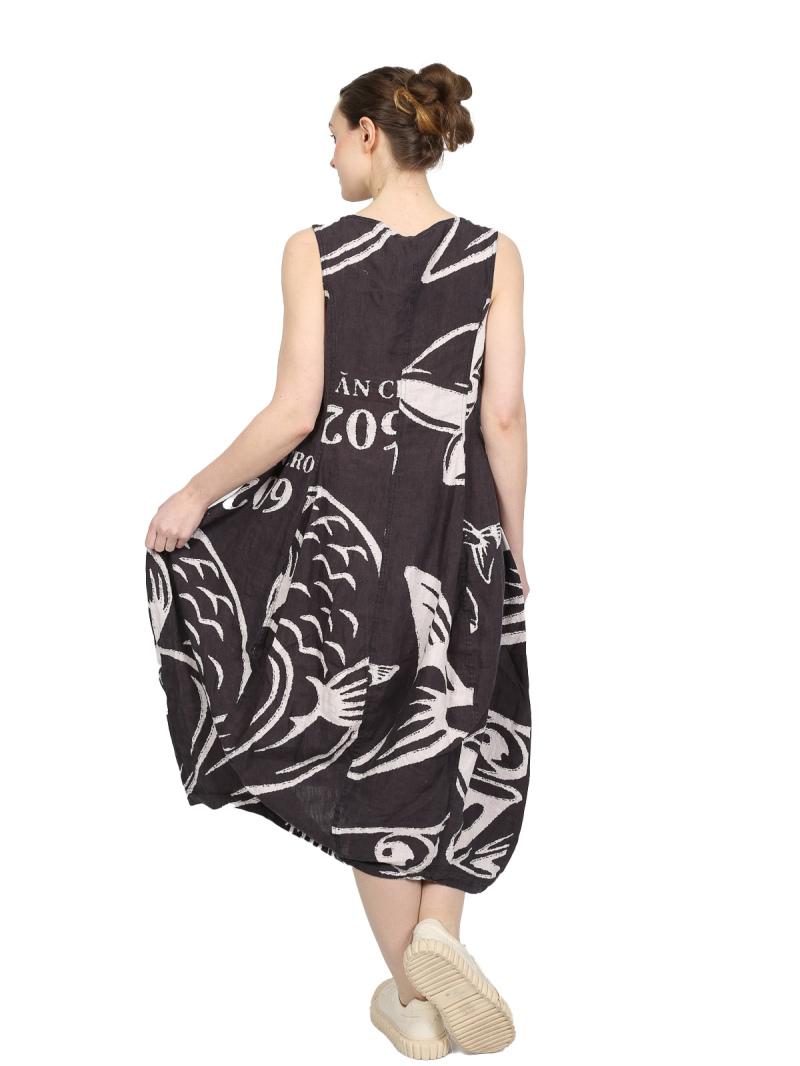 Rundholz Black Label - dress - black print - 1253550907