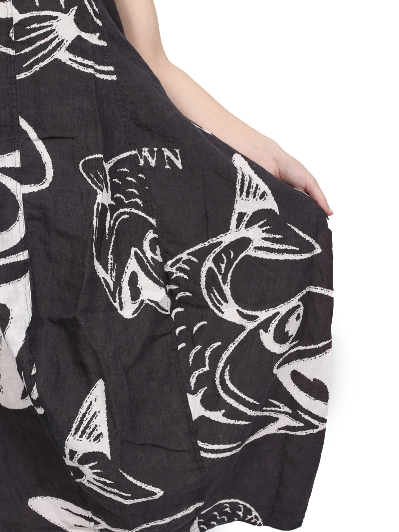 Rundholz Black Label - dress - black print - 1253550907