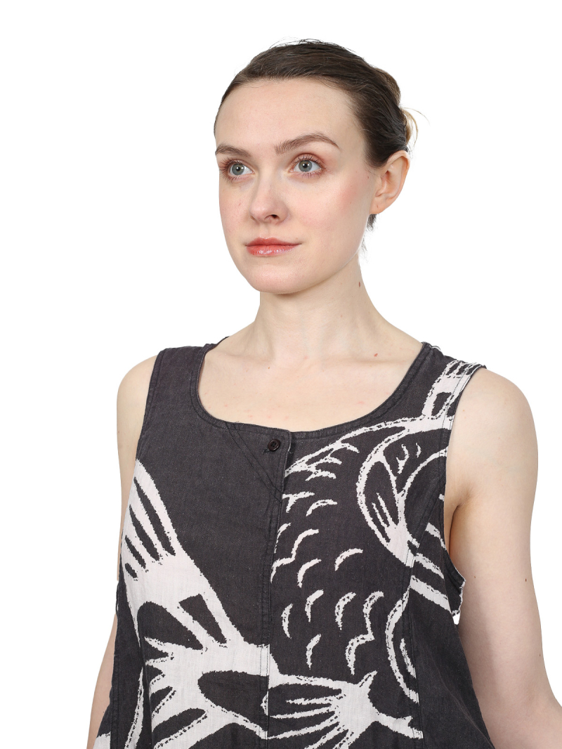 Rundholz Black Label - dress - black print - 1253550907