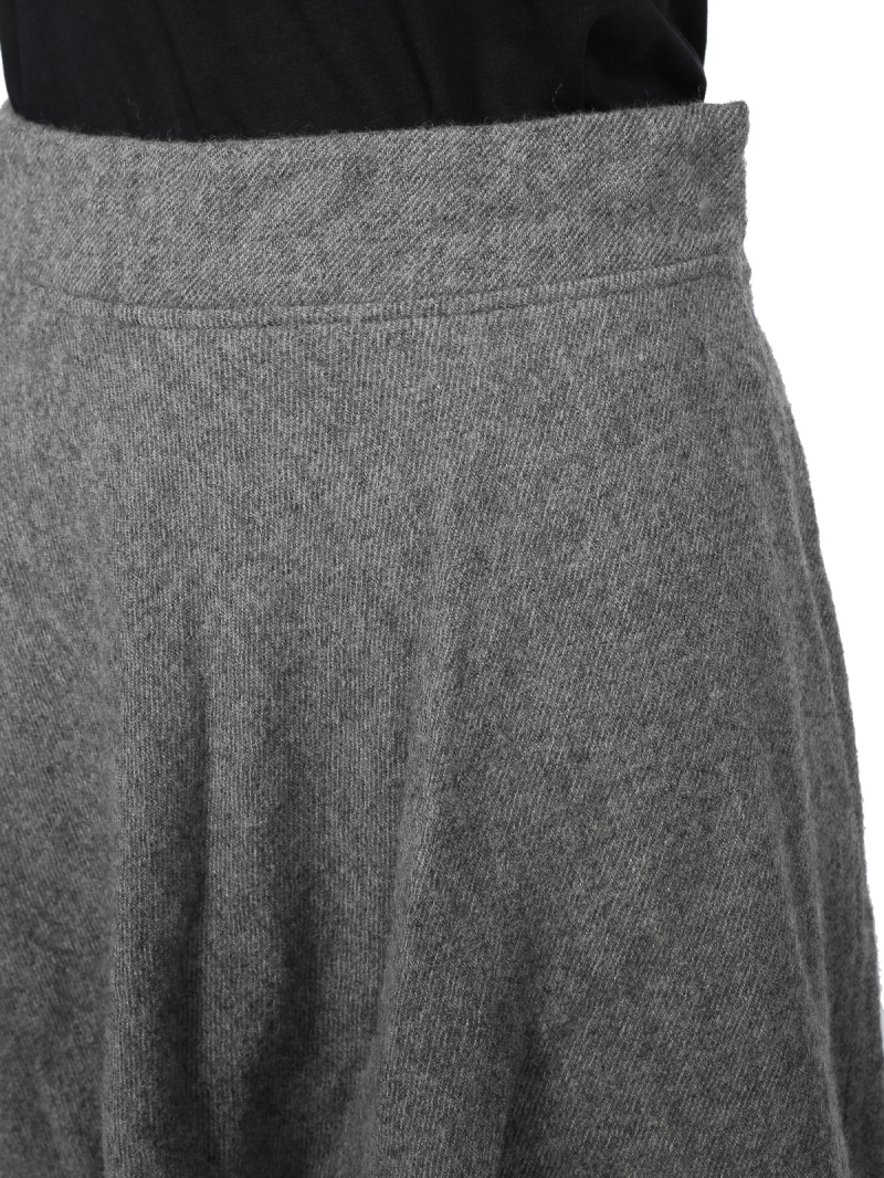 Rundholz DIP - New wool circle skirt - Pencil Melange - 2242210308