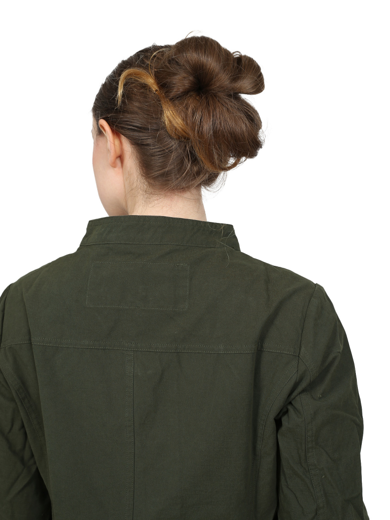 Rundholz Black Label - manteau étroit en coton - Jungle - 2243301205