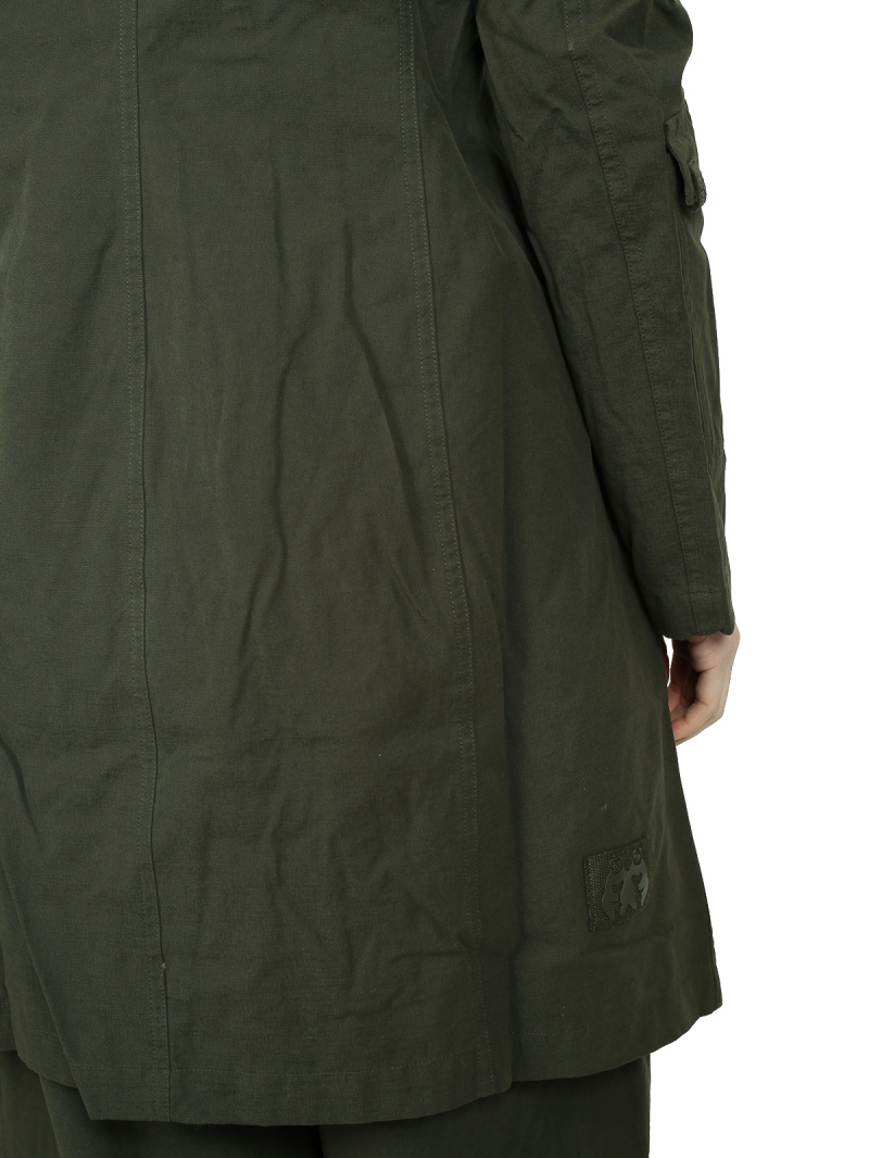 Rundholz Black Label - manteau étroit en coton - Jungle - 2243301205