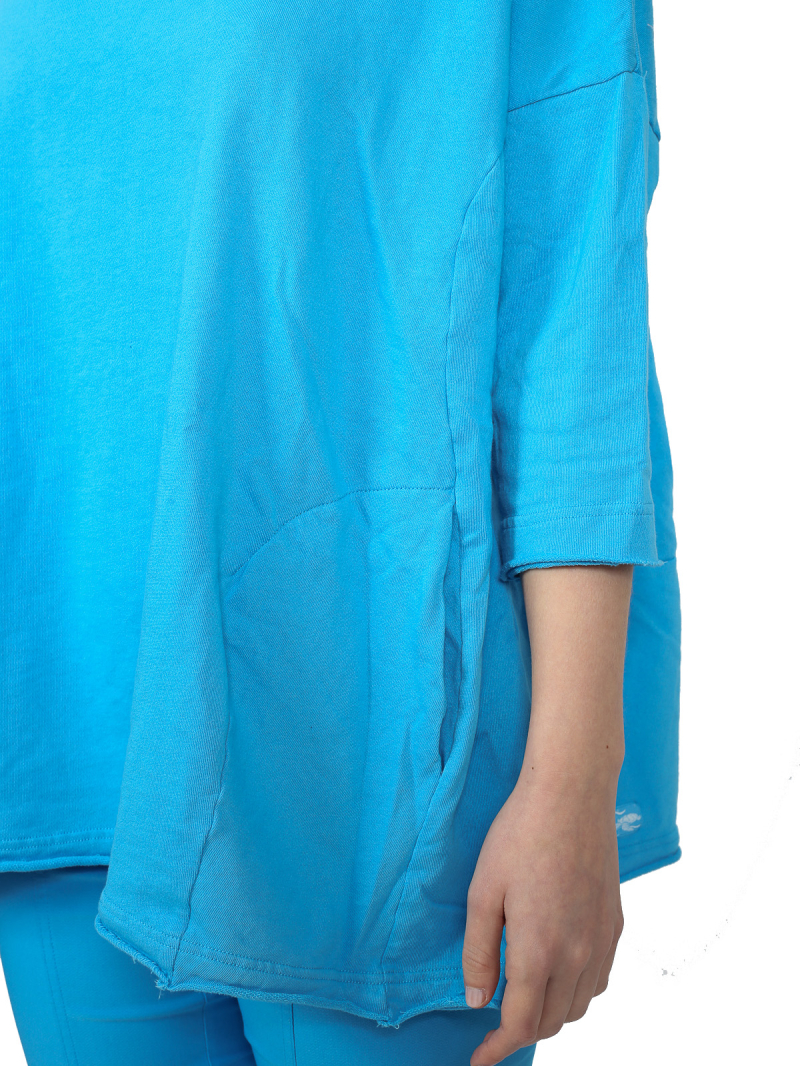 Rundholz Black Label - Balloon-shaped french terry t-shirt - 1253290524