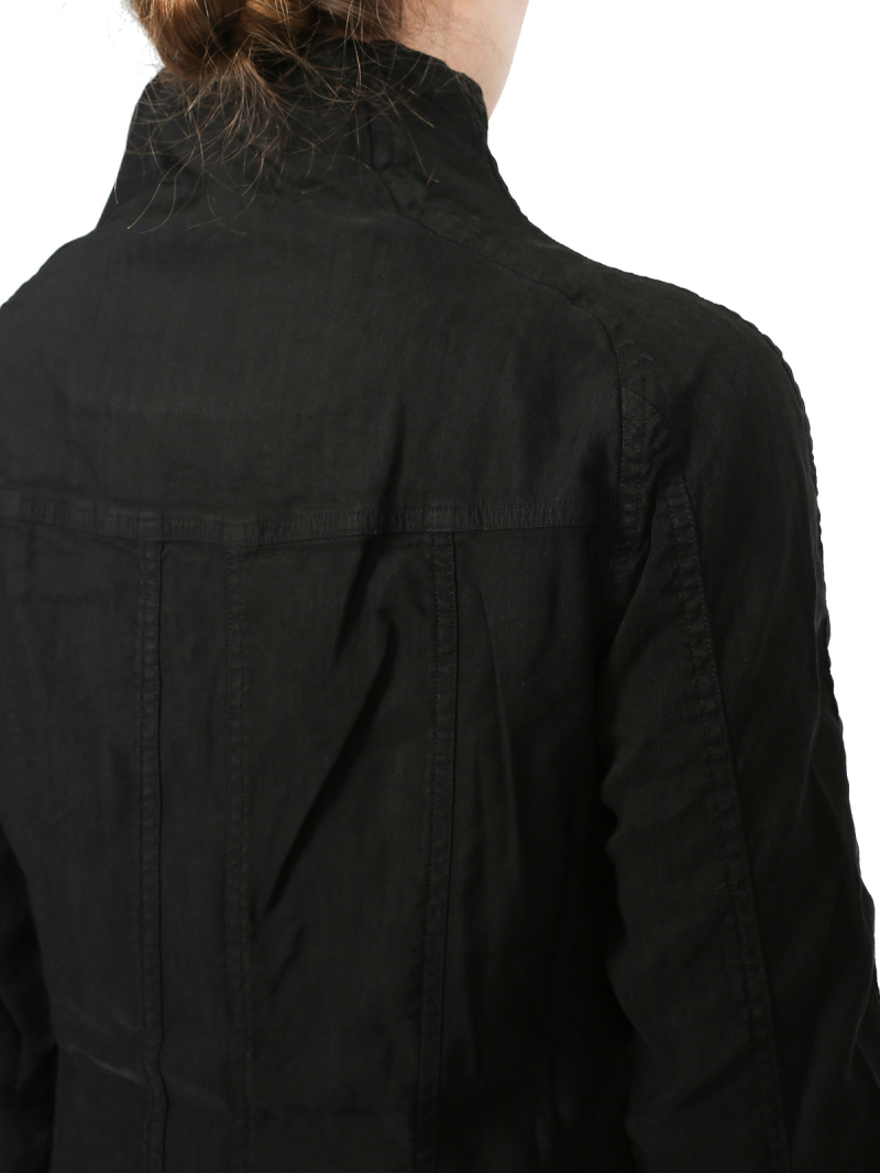 Rundholz Black Label - Taillierte leinen stretch jacke - 1253831103