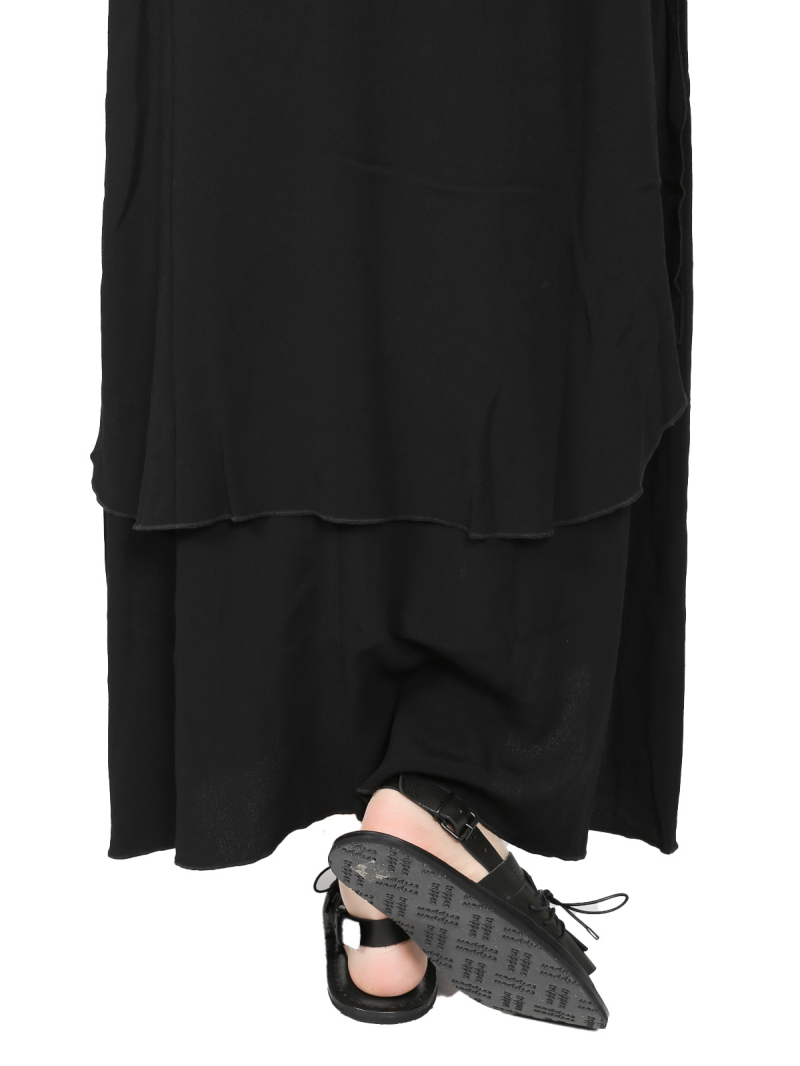 Pal Offner - Платье - Платье-флюид - Креп-жоржет - Черный - 2501.1101103.140004