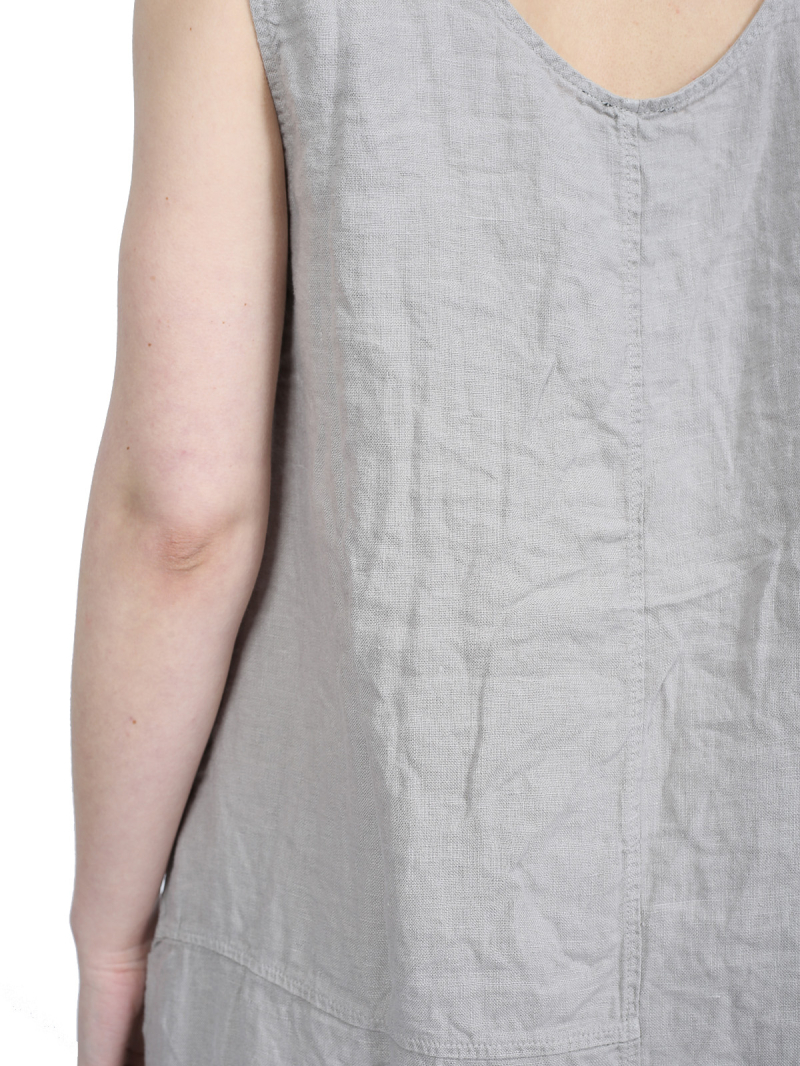 Black by K&M - Tunic - Keep your image and hold that smile - Pebble - 251.01.10