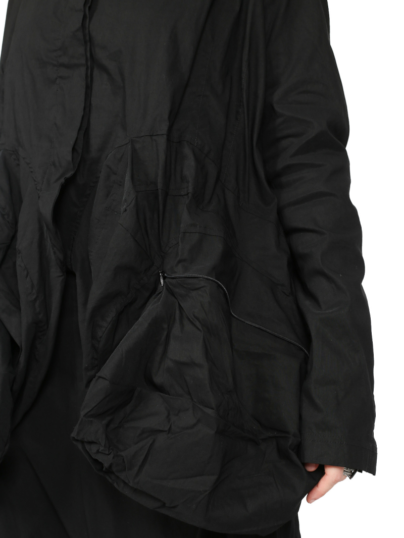 Rundholz - Hüftlange baumwoll stretch jacke - 1251631108