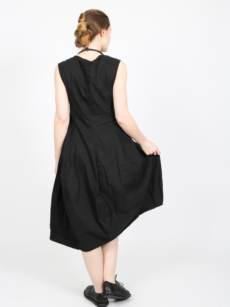 Rundholz - Ballonförmiges baumwoll stretch kleid - 1251630906