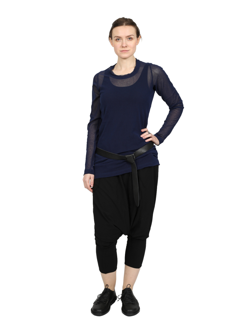 Rundholz Black Label - Hip-length mesh t-shirt - 1253340514