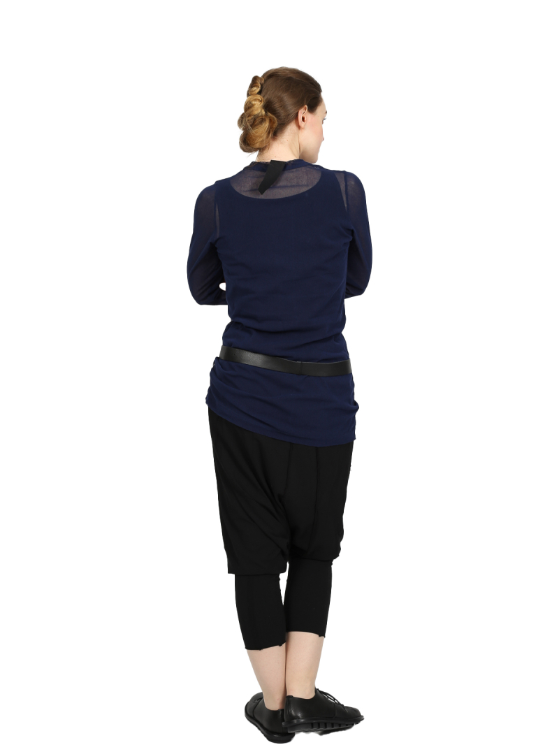 Rundholz Black Label - Hip-length mesh t-shirt - 1253340514