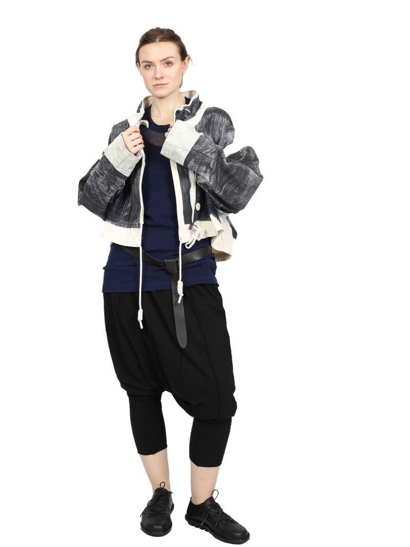 Rundholz Black Label - Hip-length mesh t-shirt - 1253340514