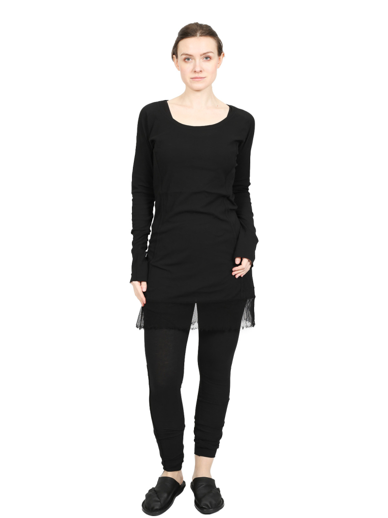 Rundholz DIP - Long sleeve ribbed jersey t-shirt - 1252340504