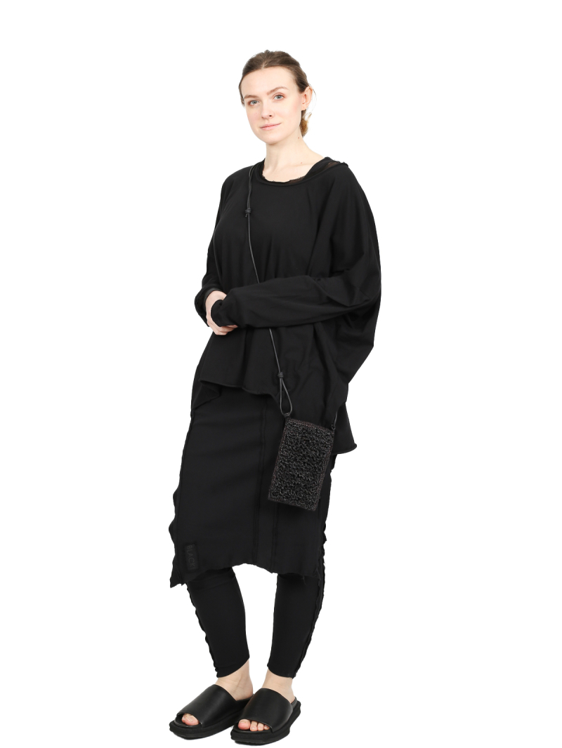 Black by K&M - Legging - I Wish I Could Go Back Again - Black - 251.04.06