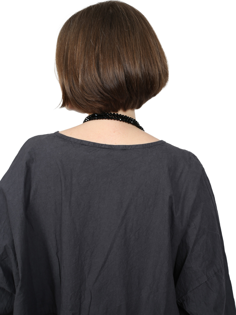 Privatsachen - Kleid Vanmeer - Geräuschebaumwolle - Satt - 252180