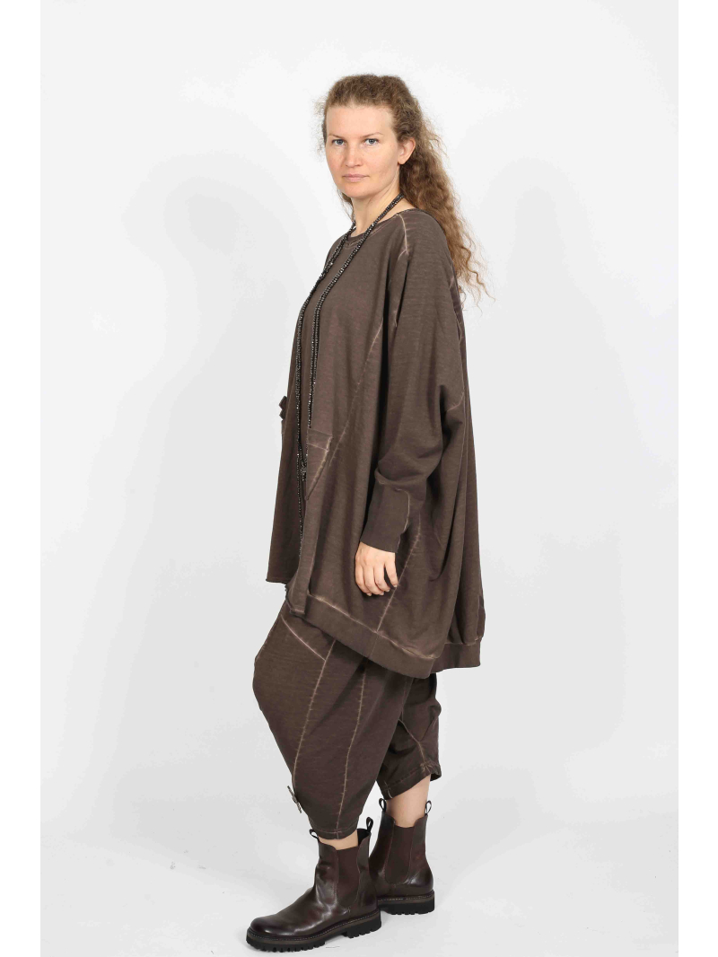 Pluslavie (plü) - Sweater - wide long sweat - 2109