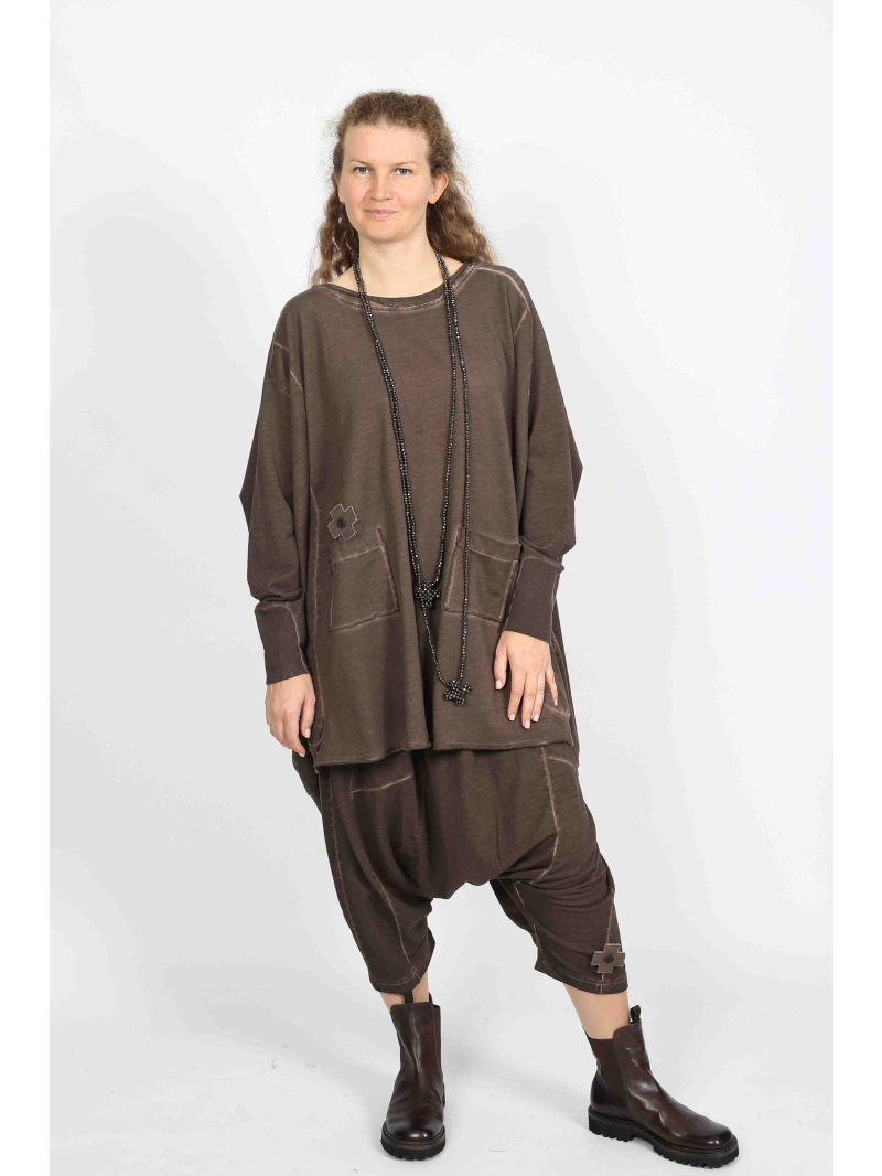 Pluslavie (plü) - Sweater - wide long sweat - 2109