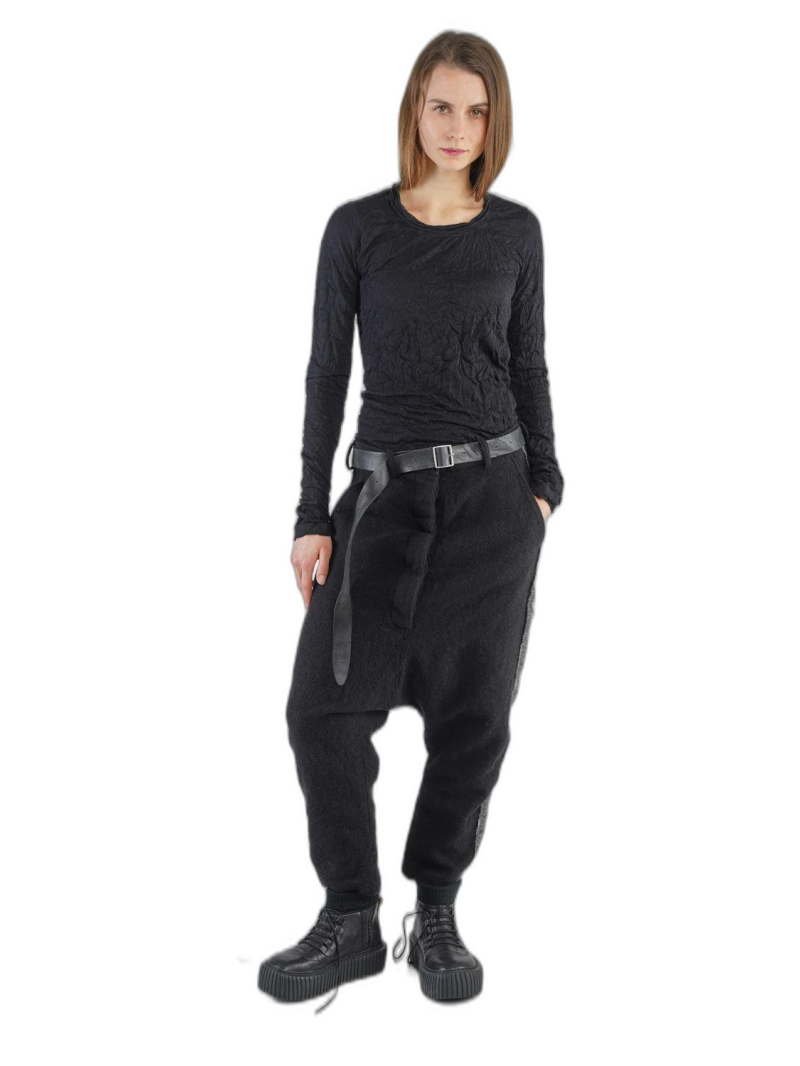 Rundholz - Loose straight wool pants - 2241200102