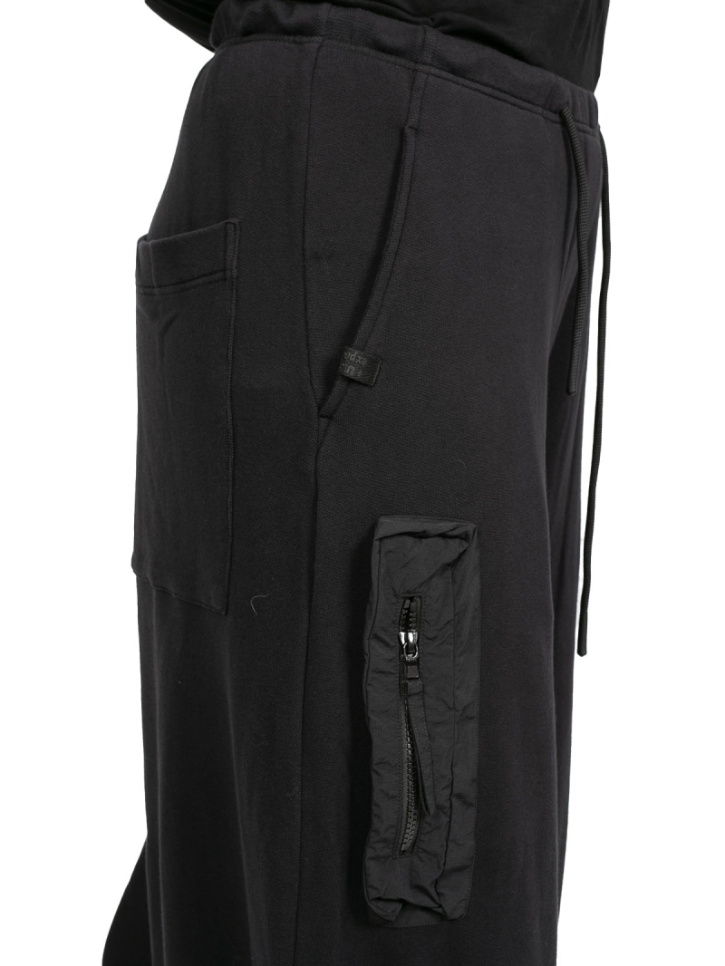 Rundholz Black Label - Balloon pants sweater with decorative suitcase pocket Black - 2243510121