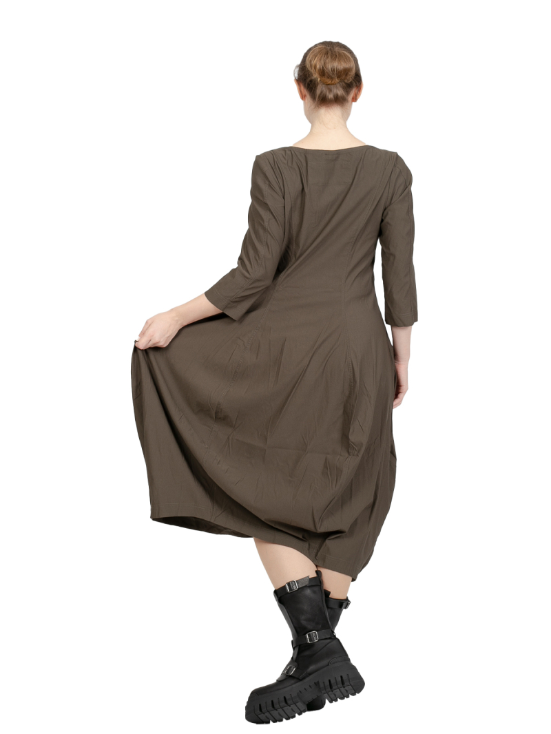 Rundholz Black Label - Robe ballon avec fronces en forme de ballon Super Stretch Jungle - 2243220904