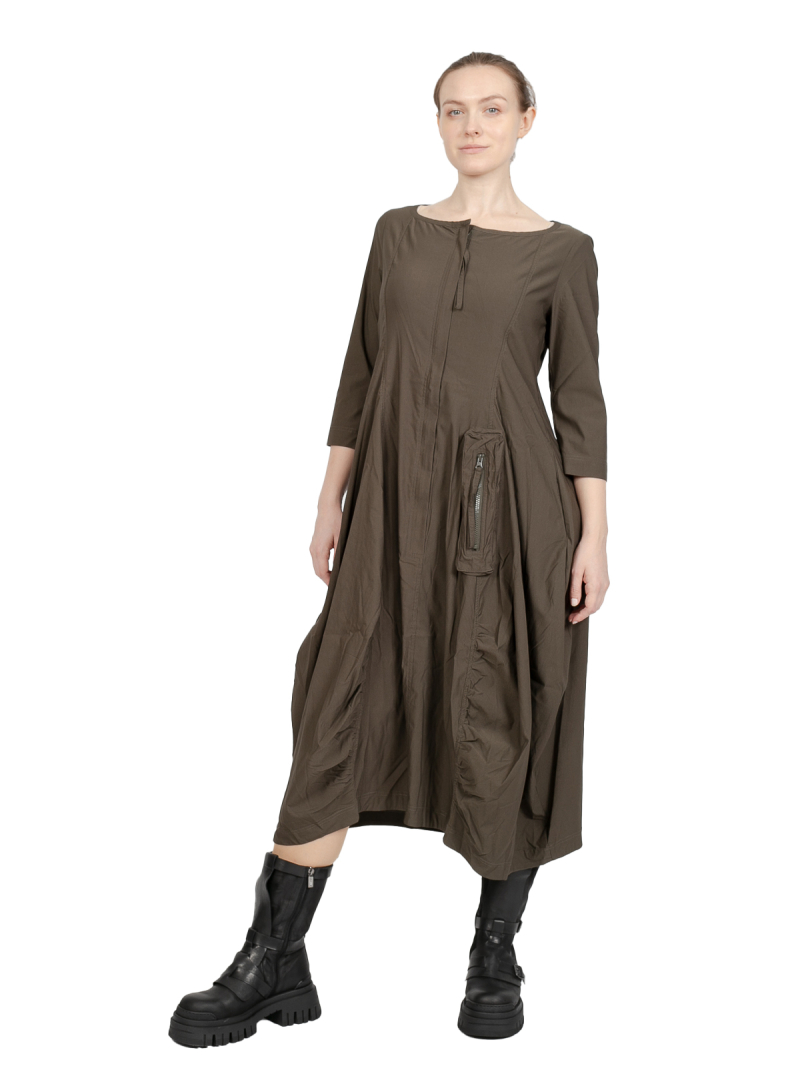 Rundholz Black Label - Balloon dress with gathers in the
