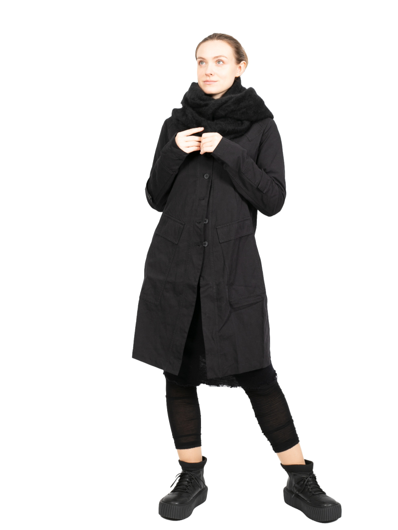 Rundholz - Schal Loop Waschbär Black - 2241417712