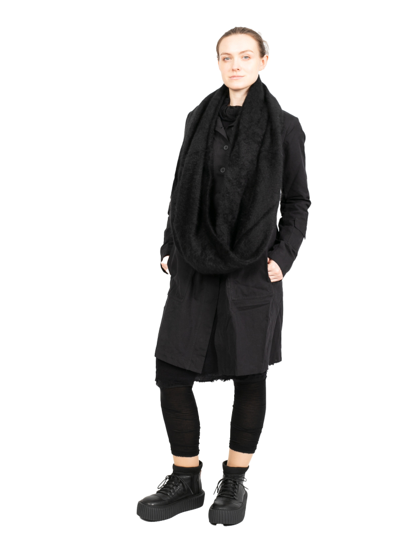 Rundholz - Schal Loop Waschbär Black - 2241417712