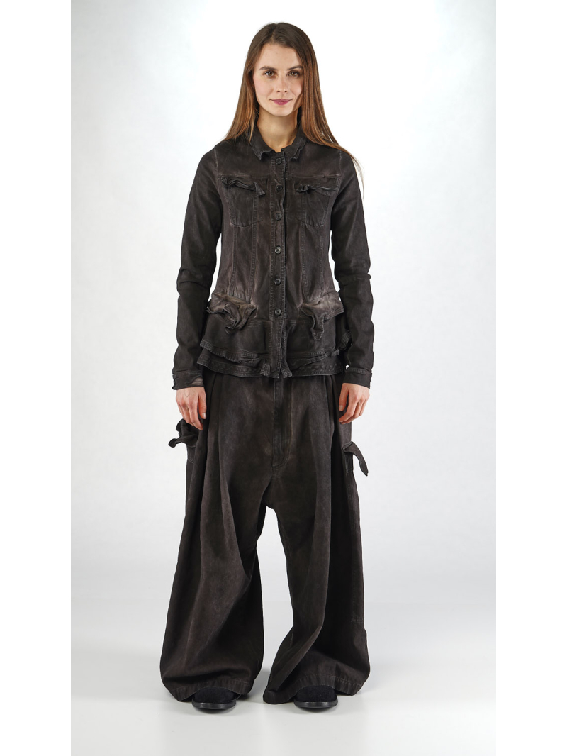 Rundholz - Veste en coton à pans coupés - 2251031101