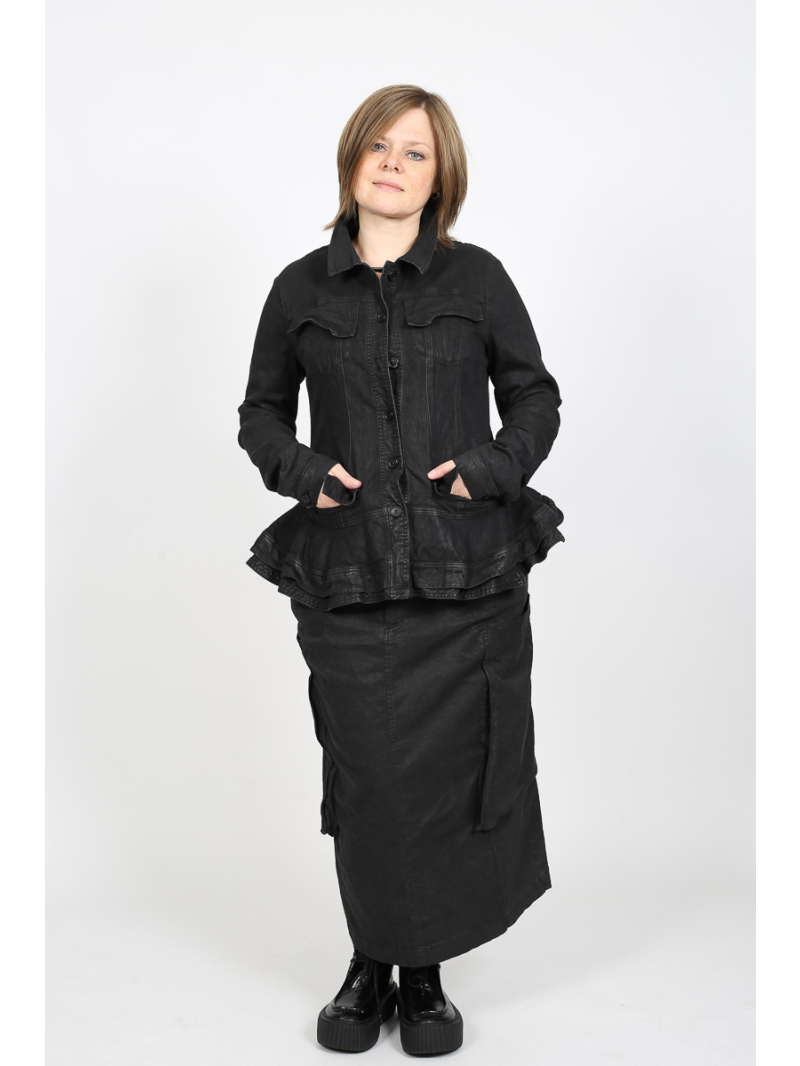 Rundholz - Veste en coton à pans coupés - 2251031101