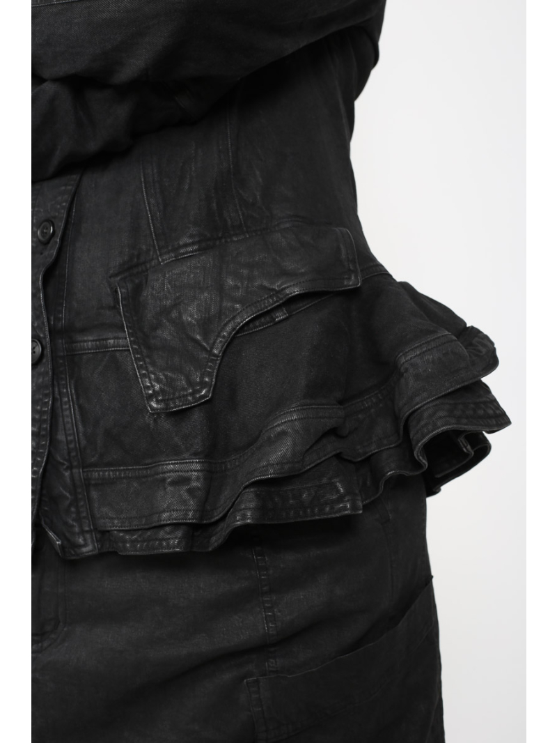 Rundholz - Veste en coton à pans coupés - 2251031101