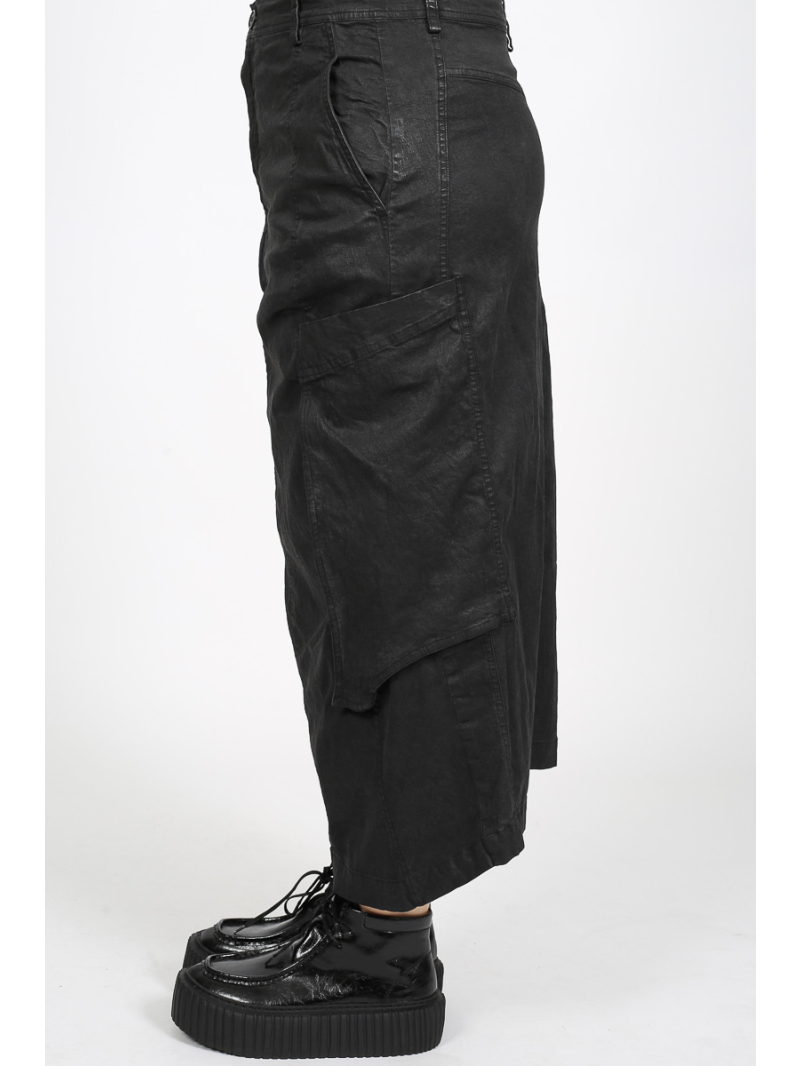 Rundholz - Jupe banane Rundholz en coton avec taille élastique - 2251070304