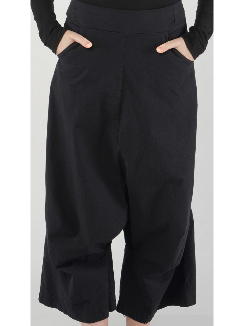 Rundholz - Rundholz Baggy Fit Hose aus Wolle und Baumwolle - 2251110102