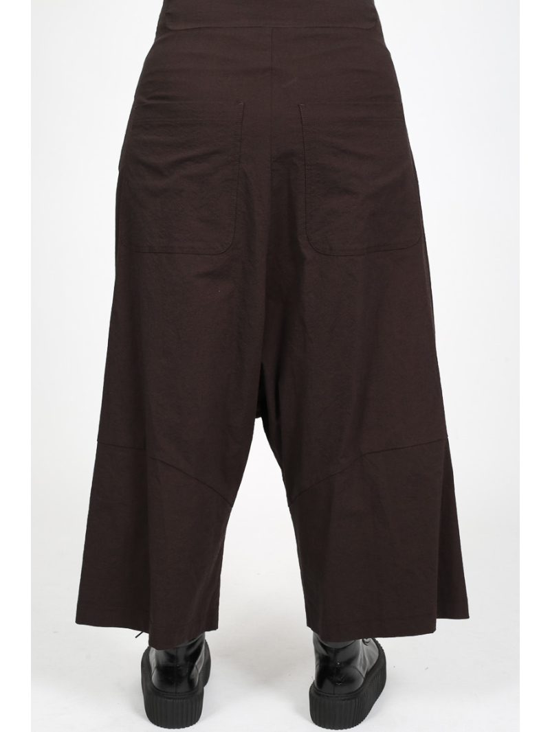 Rundholz - Rundholz Baggy Fit Hose aus Wolle und Baumwolle - 2251110102