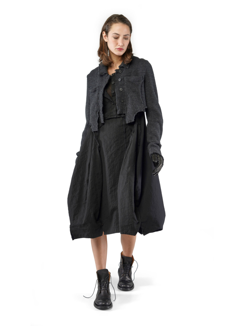 Rundholz - Robe ballon Rundholz en laine et coton - 2251110908