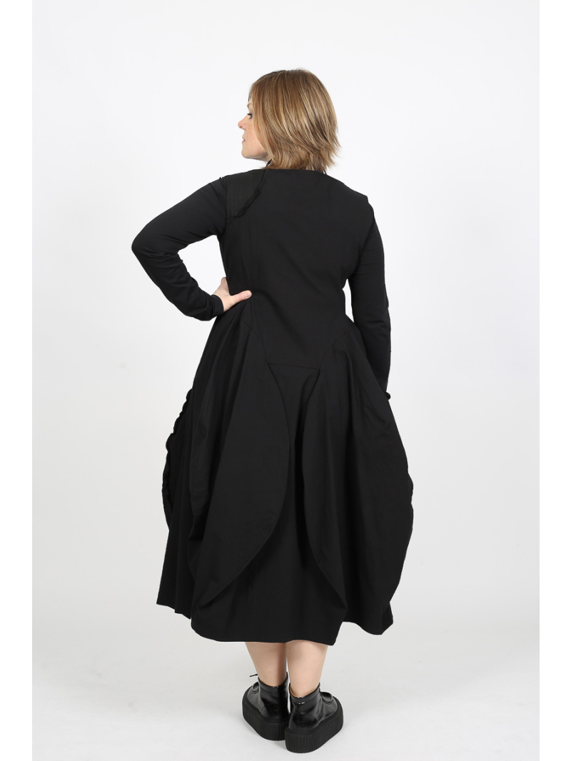 Rundholz - Robe ballon Rundholz en laine et coton - 2251110908