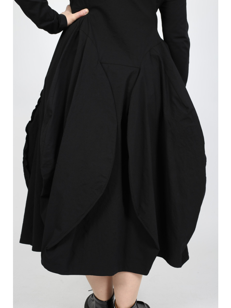 Rundholz - Robe ballon Rundholz en laine et coton - 2251110908