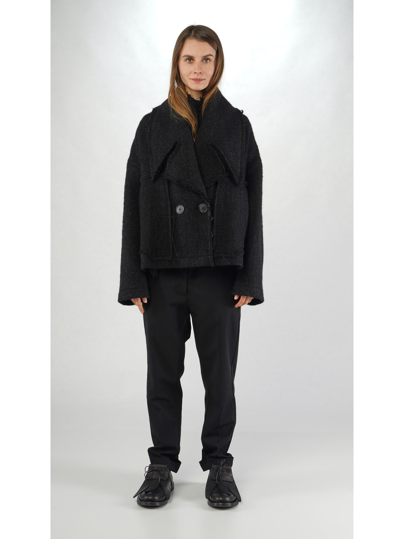 Rundholz - Ausgestellte Wollmix Jacke - 2251121102