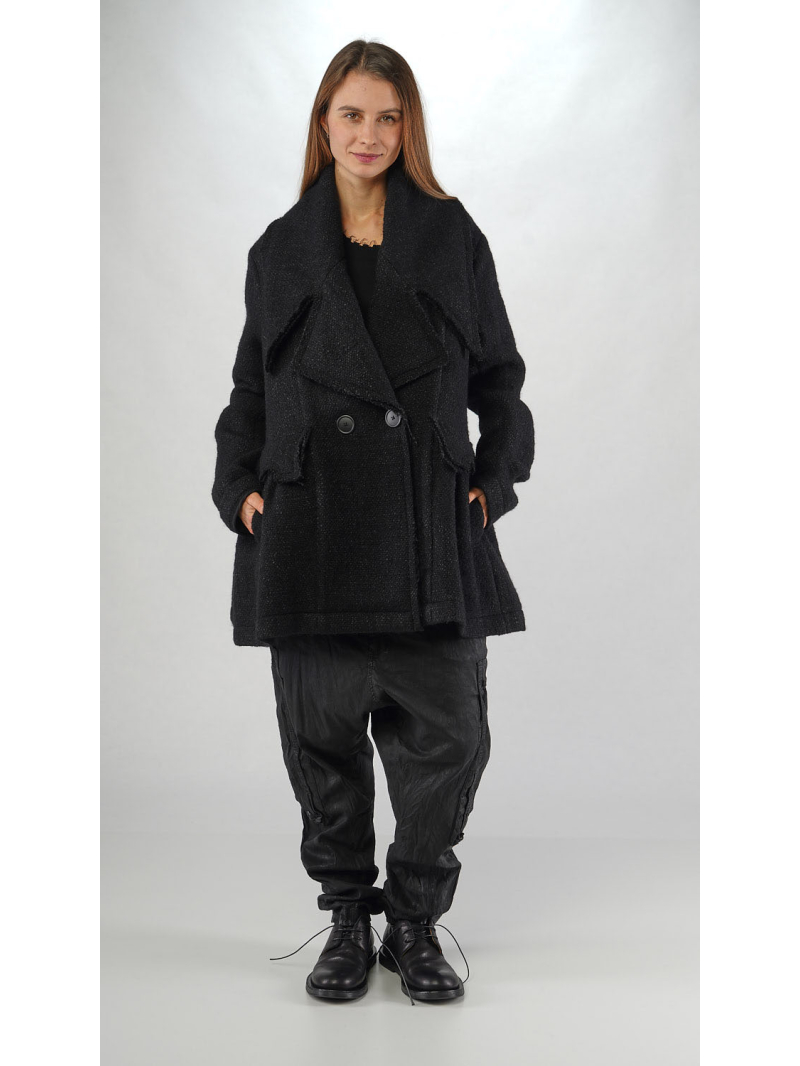 Rundholz - Veste en laine évasée avec col à revers - 2251121105