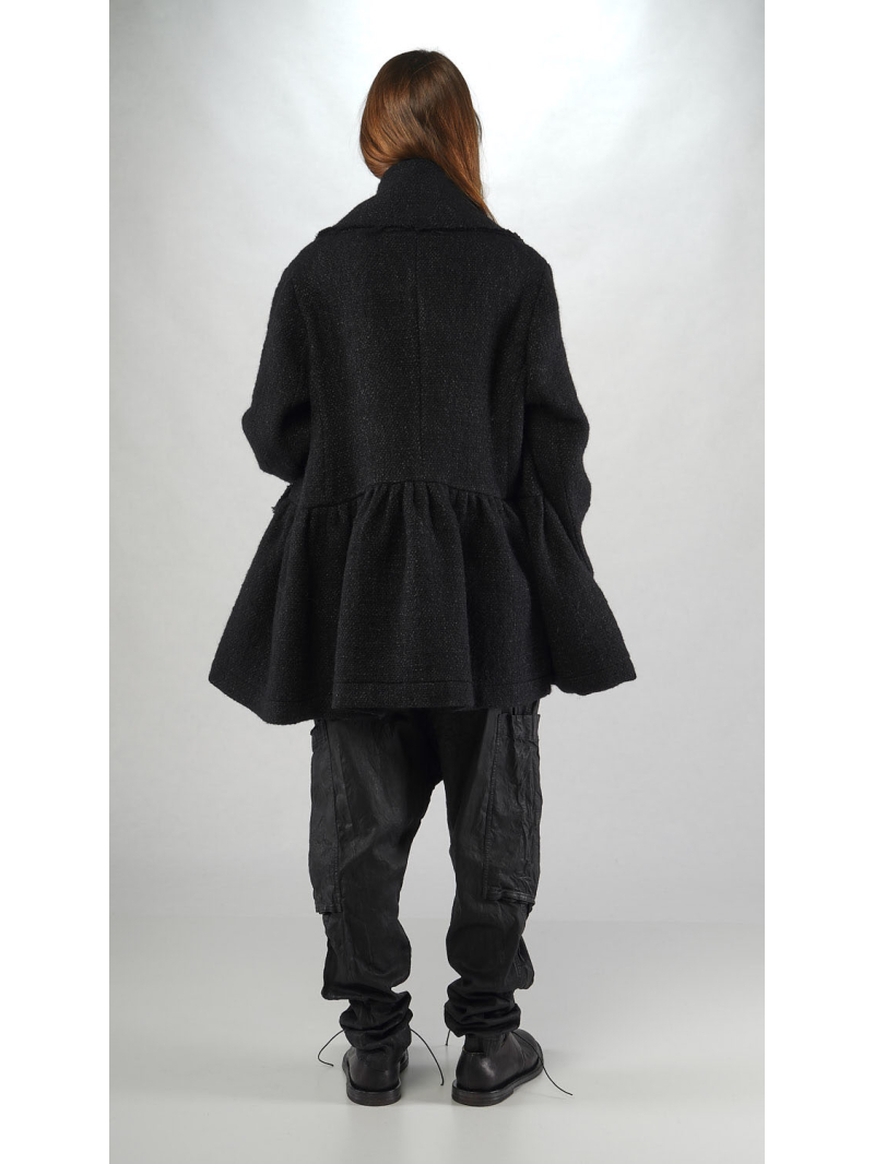 Rundholz - Veste en laine évasée avec col à revers - 2251121105