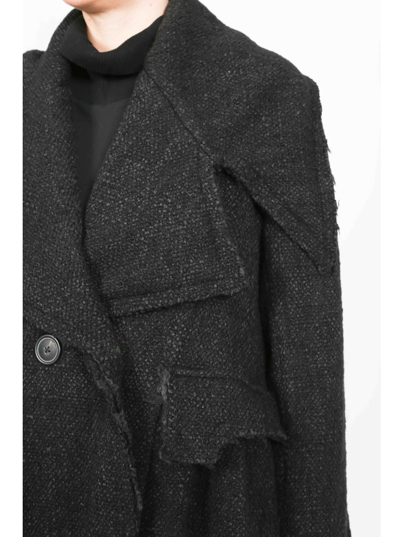 Rundholz - Veste en laine évasée avec col à revers - 2251121105