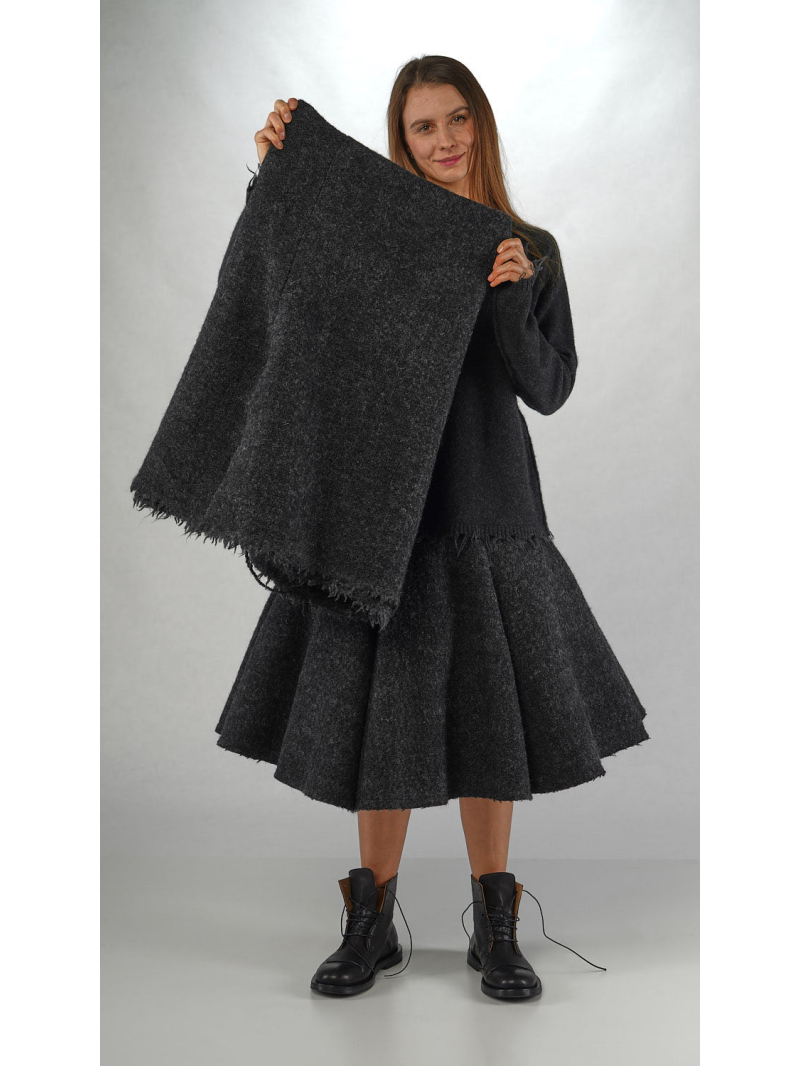 Rundholz - Echarpe loop Rundholz en laine et mélange d'acrylique - 2251121410