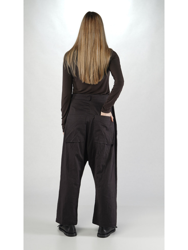 Bois rond - Pantalon ample en coton - 2251160102