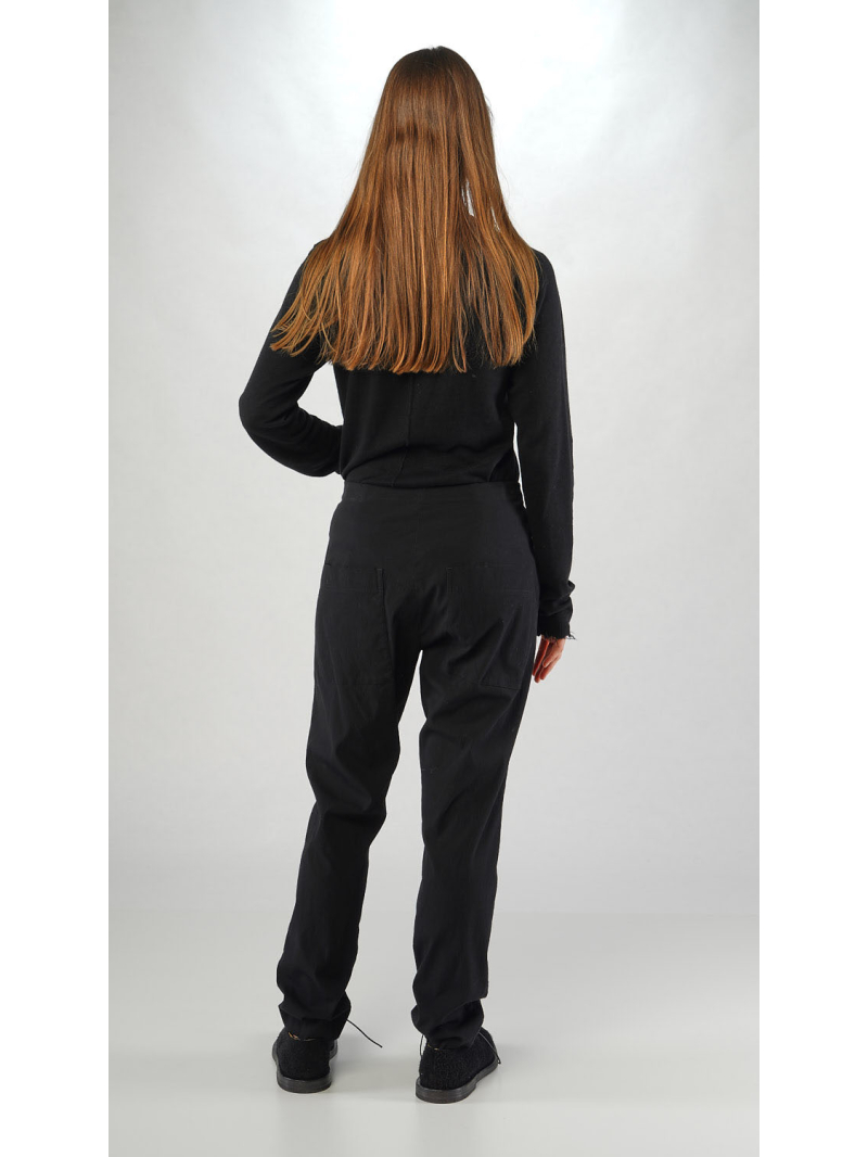 Bois rond - Pantalon étroit en viscose et laine - 2251210103