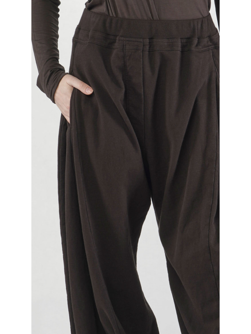 Rundholz - Ballonförmige French Terry Hose - 2251270105