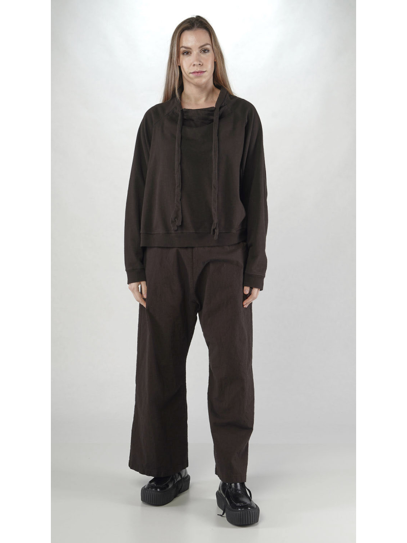 Rundholz - Ausgestelltes French Terry Shirt - 2251270501