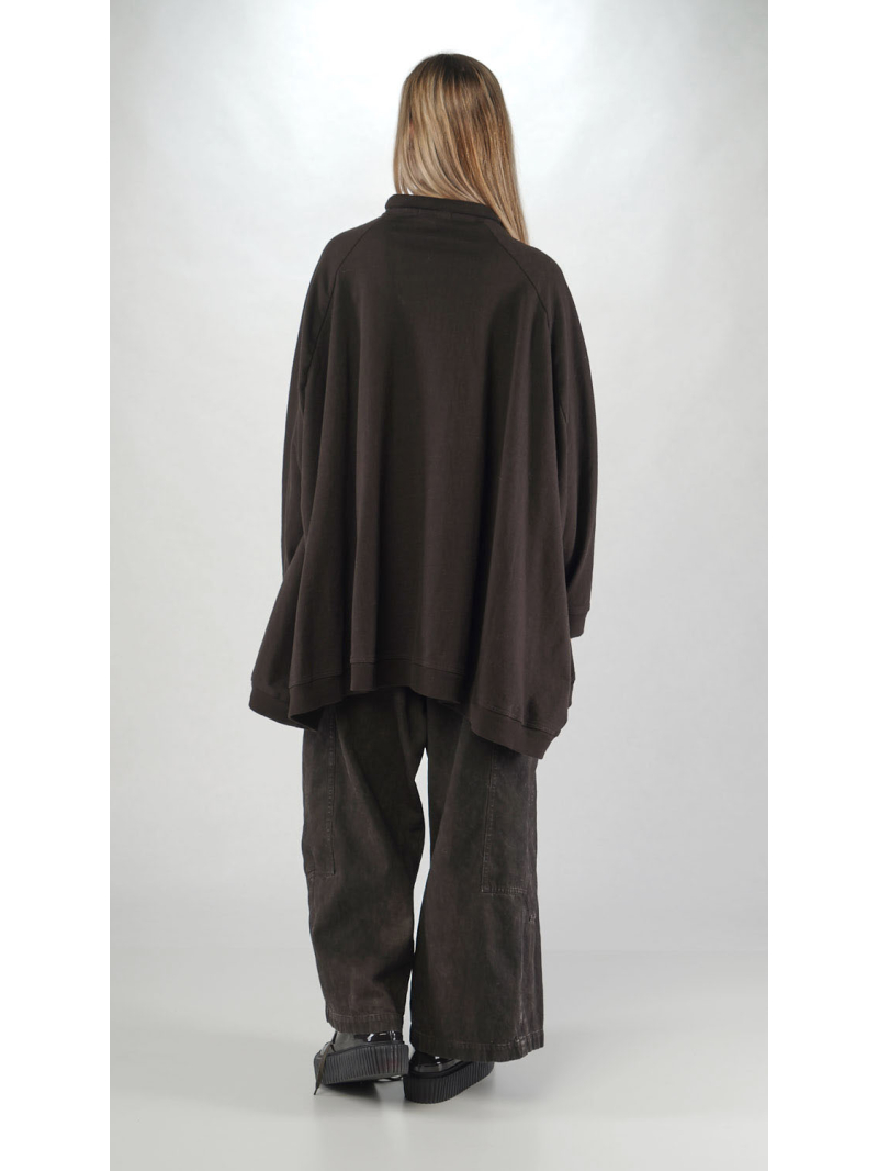 Rundholz - Ballonförmige French Terry Tunika - 2251271910