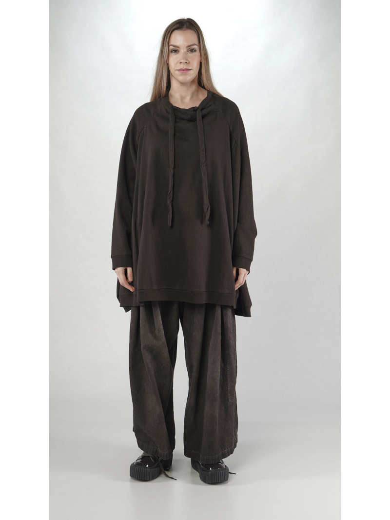 Rundholz - Ballonförmige French Terry Tunika - 2251271910