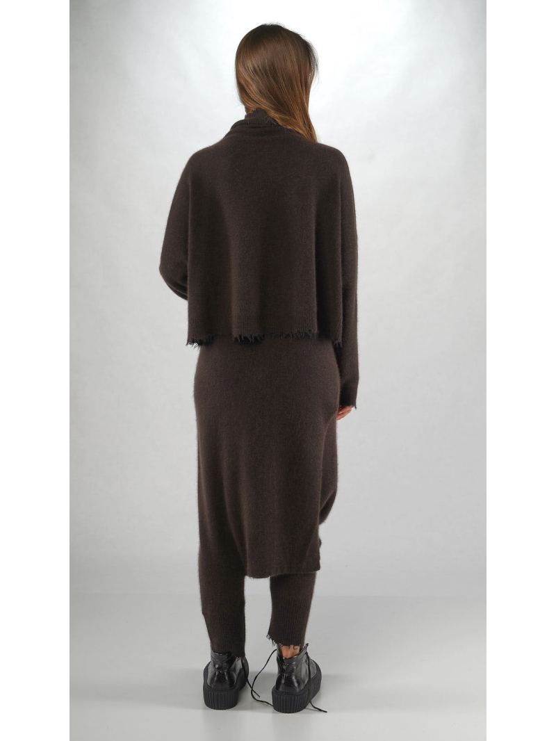 Rundholz - Kurzer Merino Pullover - 2251330702