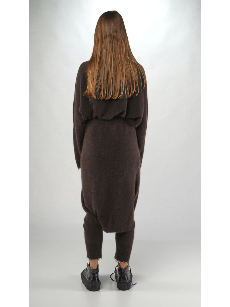 Rundholz - Merino Strickhose mit Sehr tiefer Schritthöhe - 2251337606