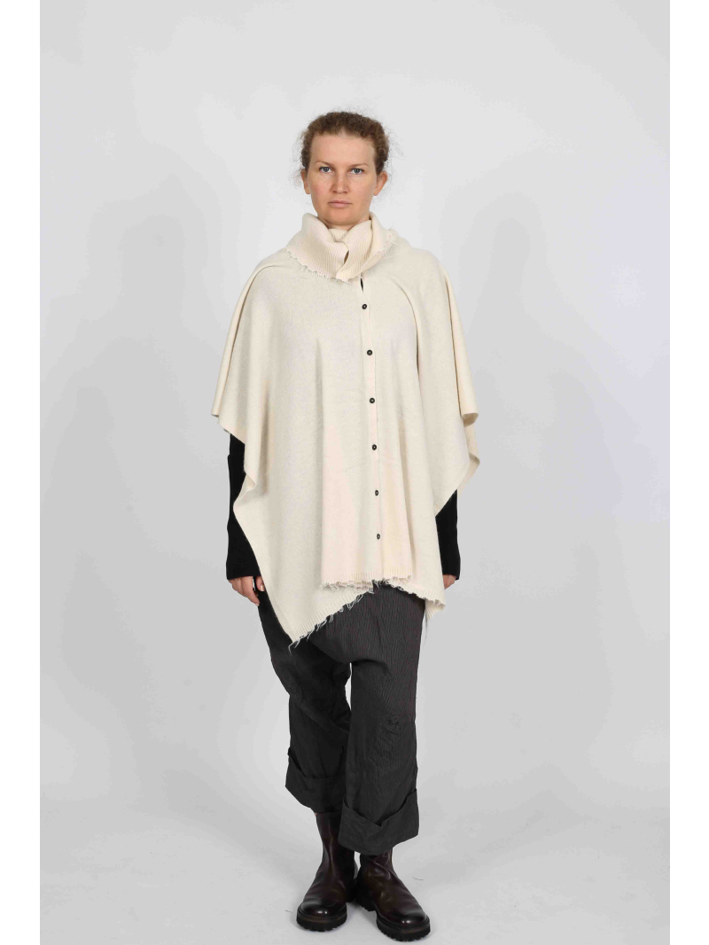 Rundholz - Écharpe Oversize en laine et poils de raton laveur - 2251337707