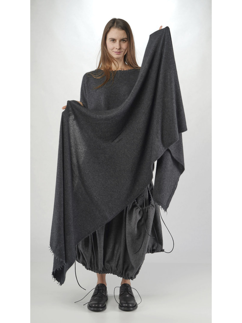 Rundholz - Oversize Merino Strickschal - 2251337708